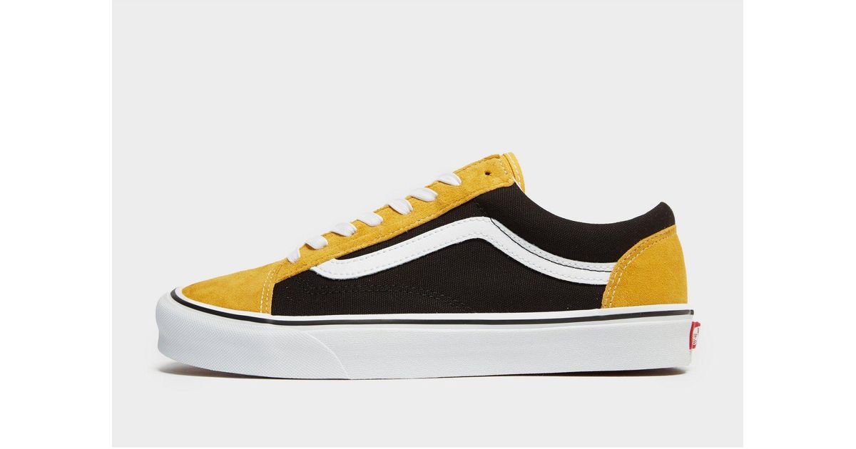vans style 36 yellow