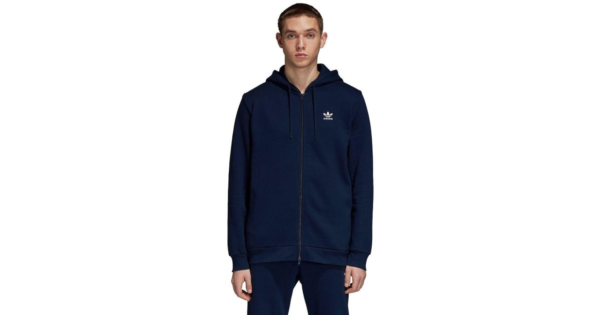 fleece trefoil hoodie