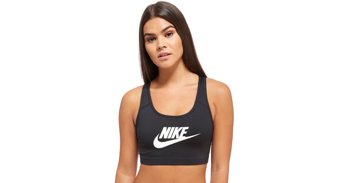 nike swoosh futura sports bra