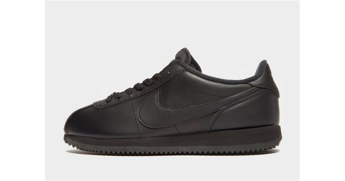 classic cortez leather black