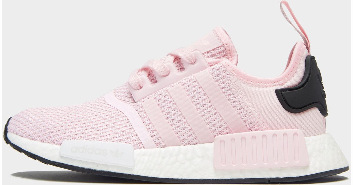 nmd_r1 shoes white and pink