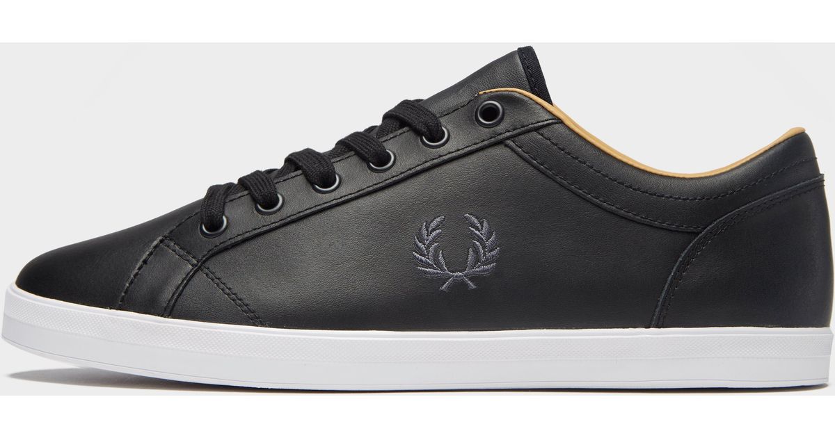 fred perry baseline leather