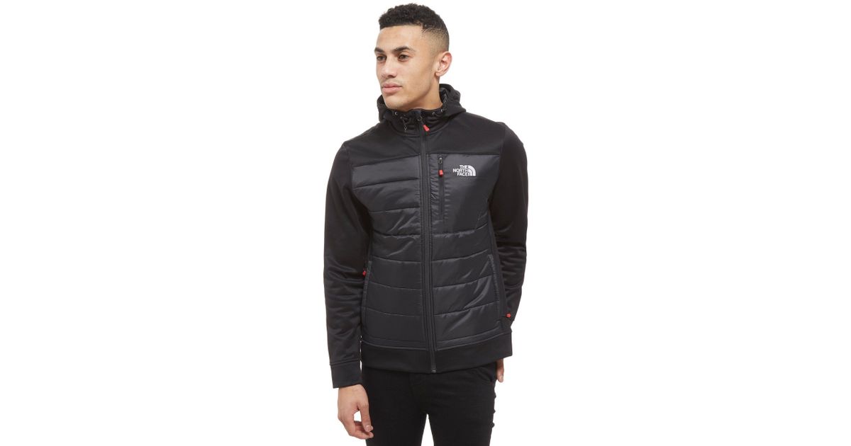 north face mittellegi hybrid hoodie