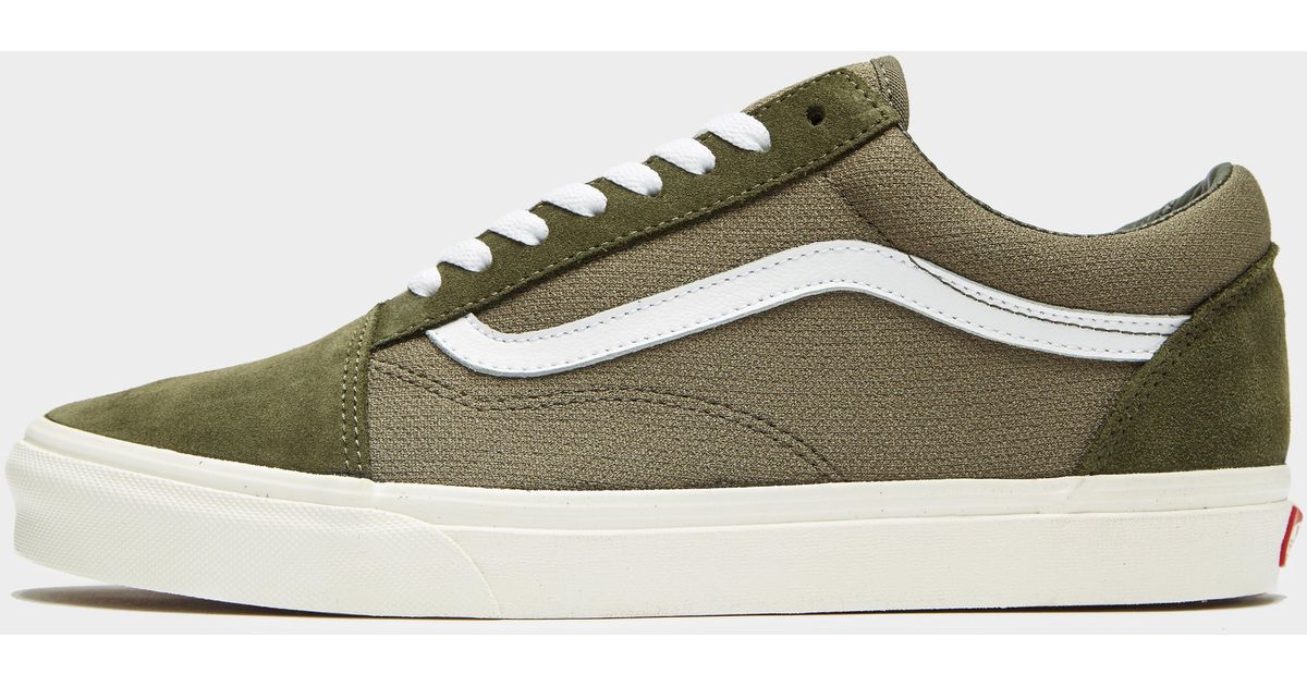 vans old skool black platform sneakers