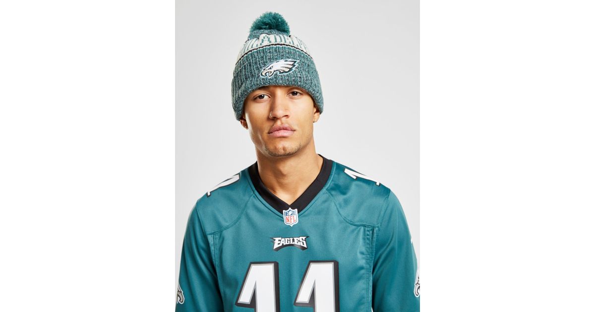 eagles beanie with pom