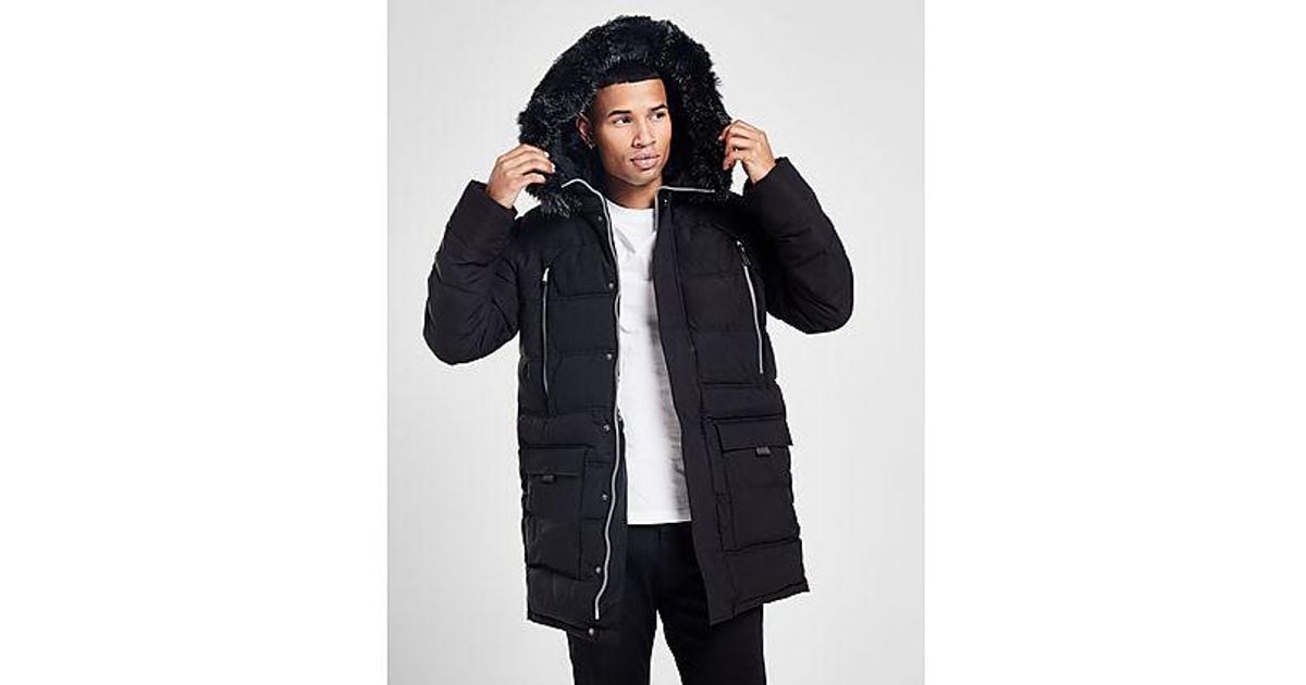 Supply and demand black puffer clearance jacket