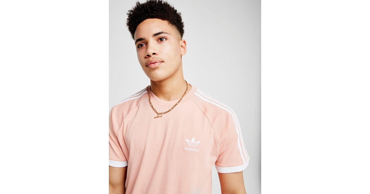 adidas california t shirt pink