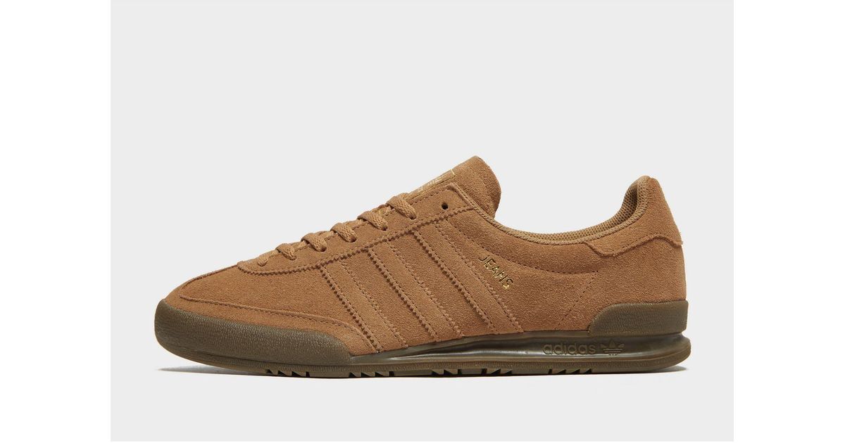 adidas brown suede