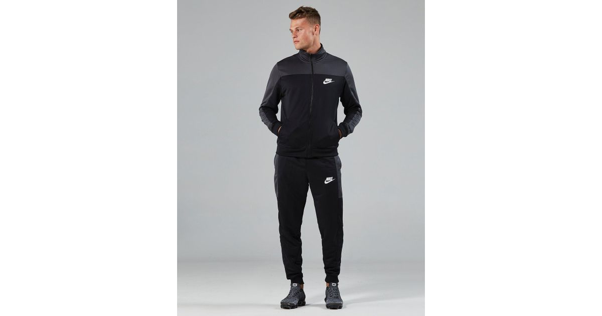 nike colour block tracksuit
