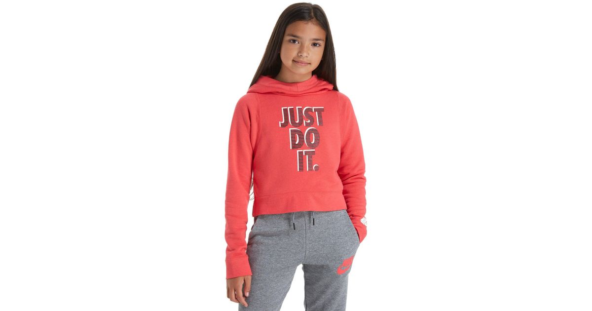 nike hoodie junior girl