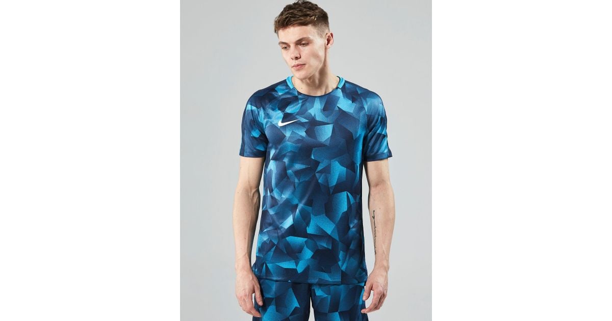 nike blue camo shirt