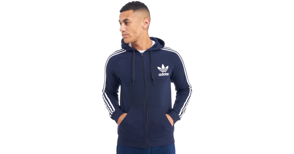 navy blue adidas original hoodie