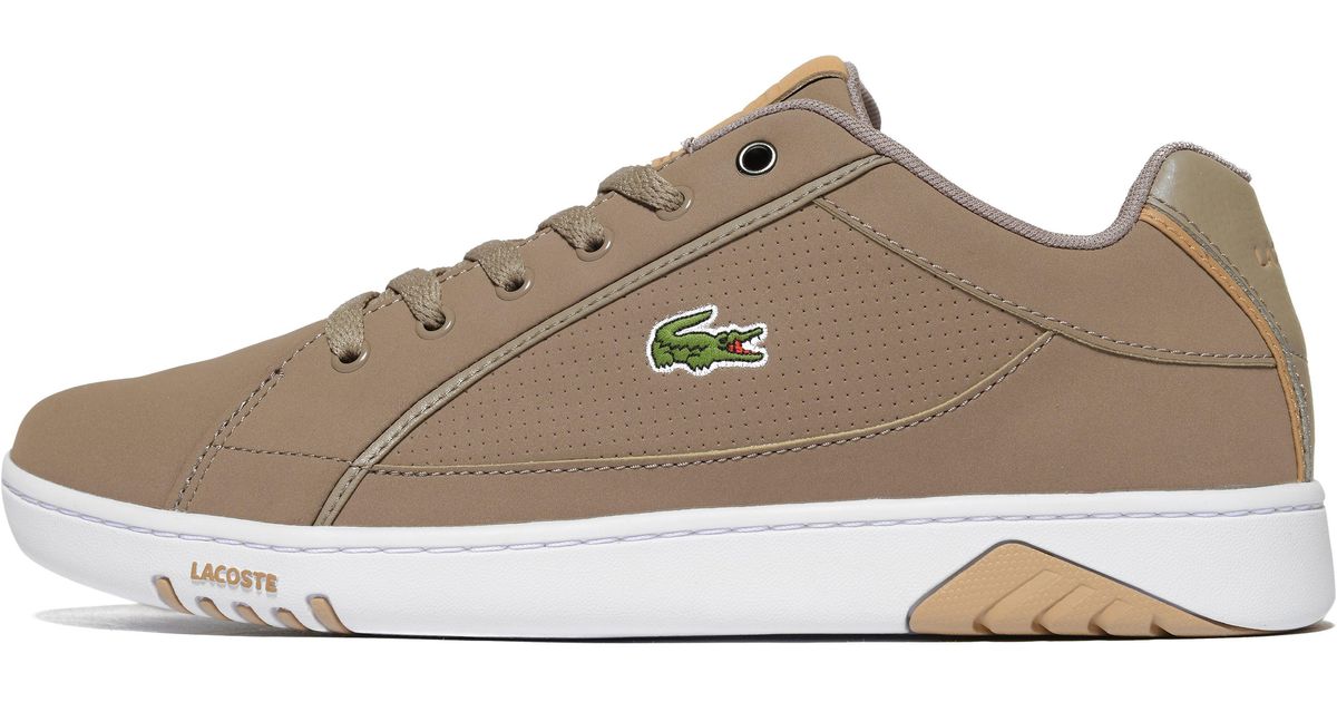 Lacoste Leather Deviation in Brown 