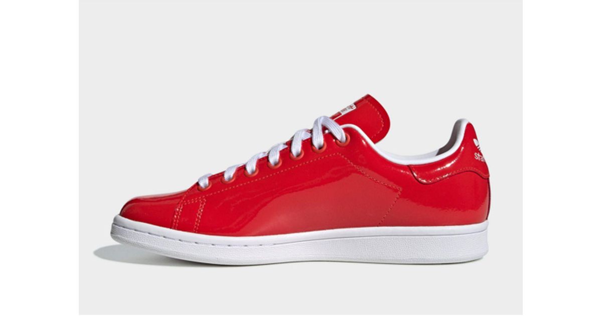 stan smith active red