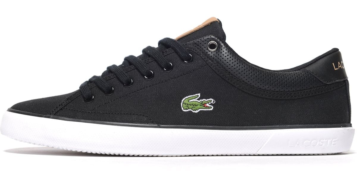 Lacoste Leather Angha 217 in Black/Tan 