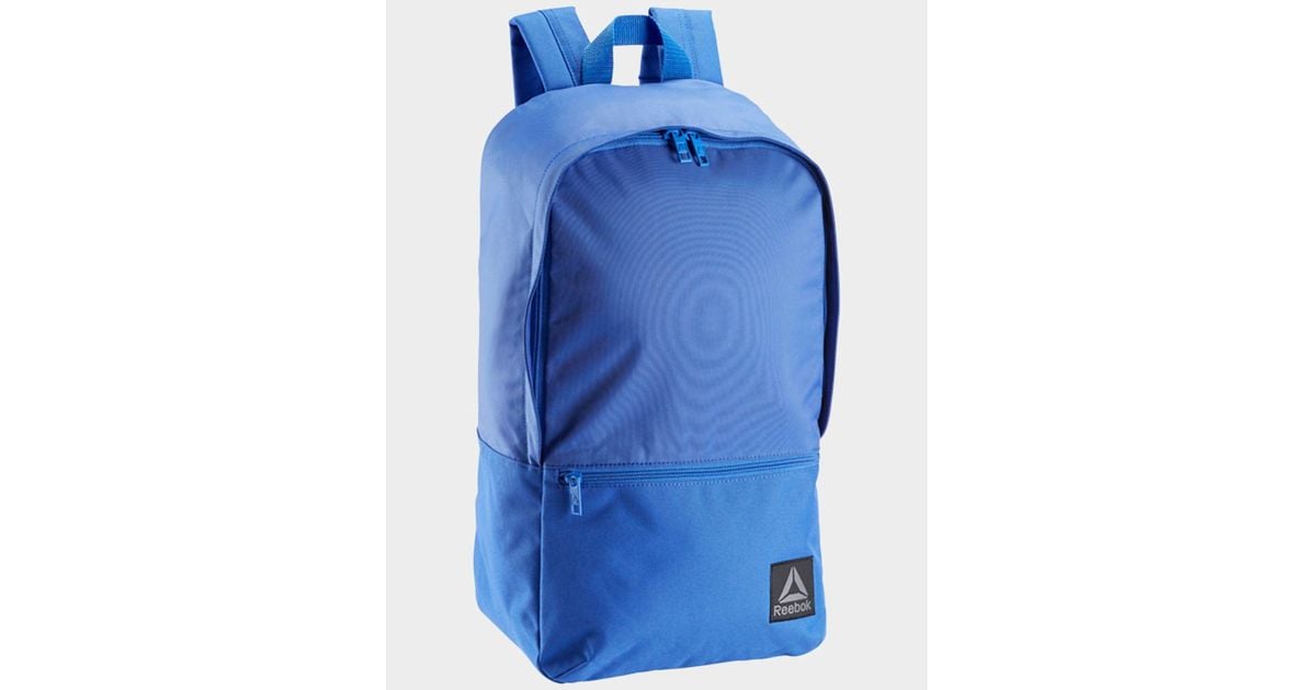 reebok backpack blue