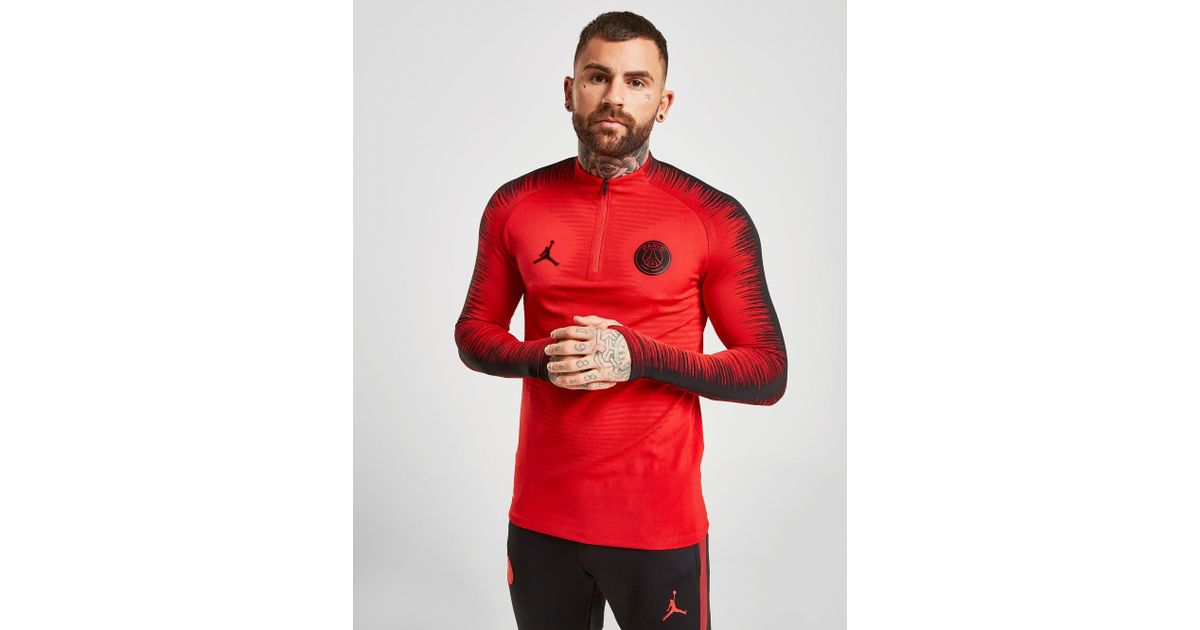 jordan x paris saint germain vaporknit drill top
