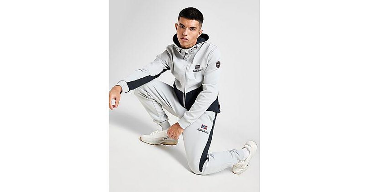 Grey napapijri joggers hotsell