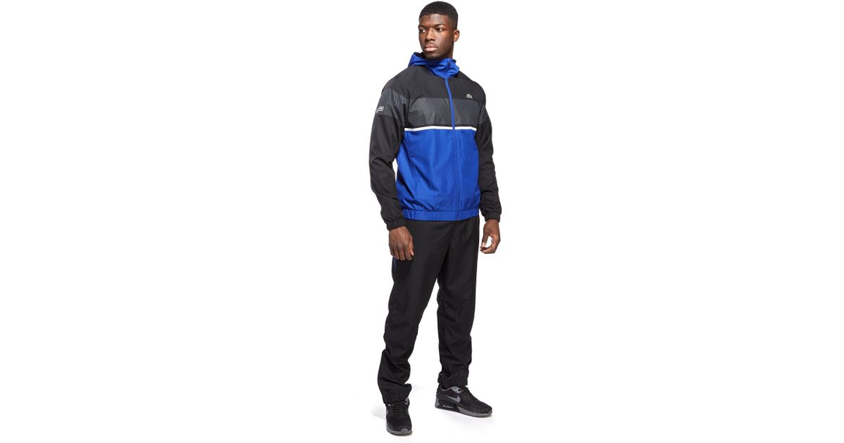 lacoste color block tracksuit