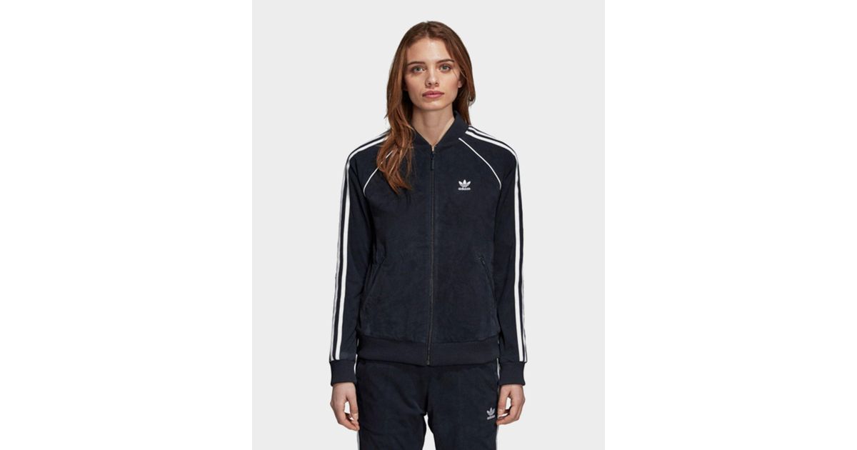 adidas suede track jacket