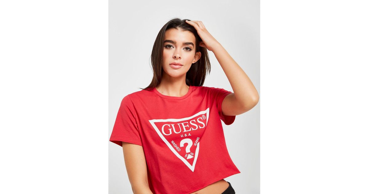 red guess top