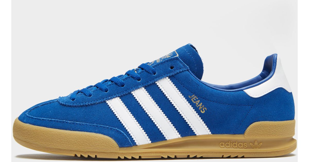 adidas blue jeans