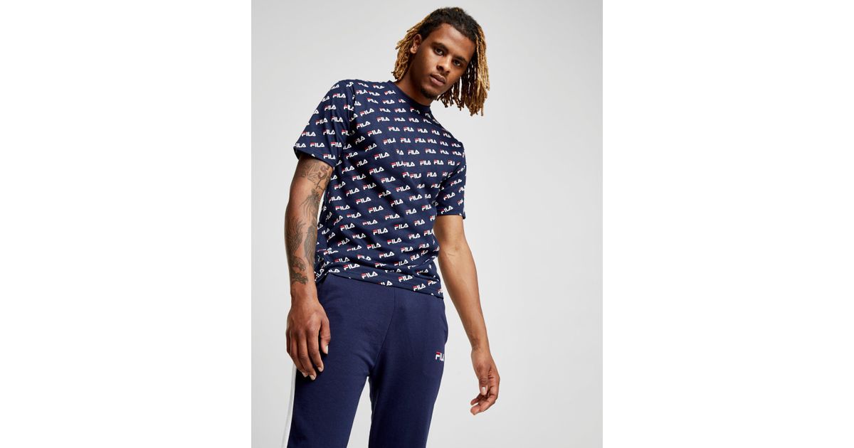 fila all over print tee