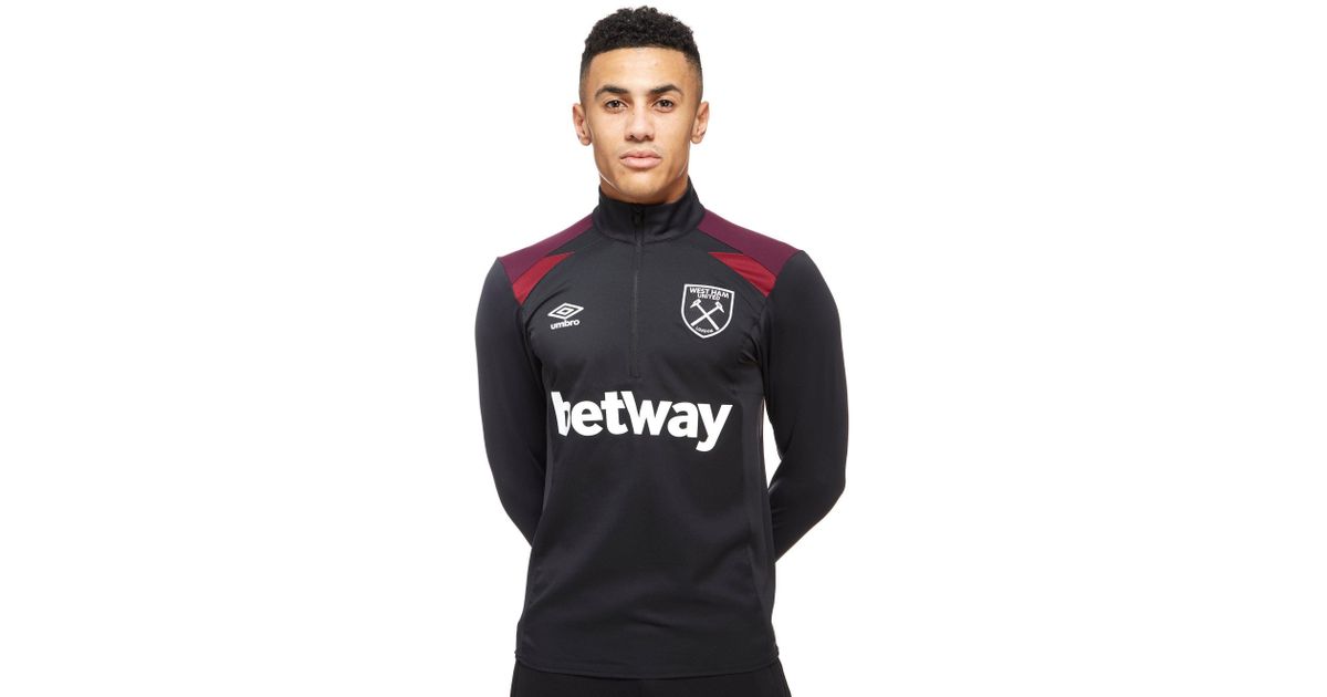 west ham tracksuit top