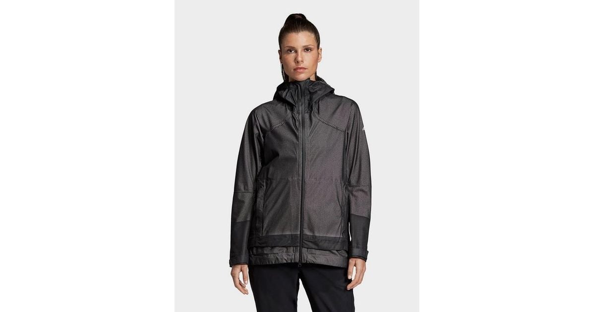 terrex waterproof primeknit rain jacket