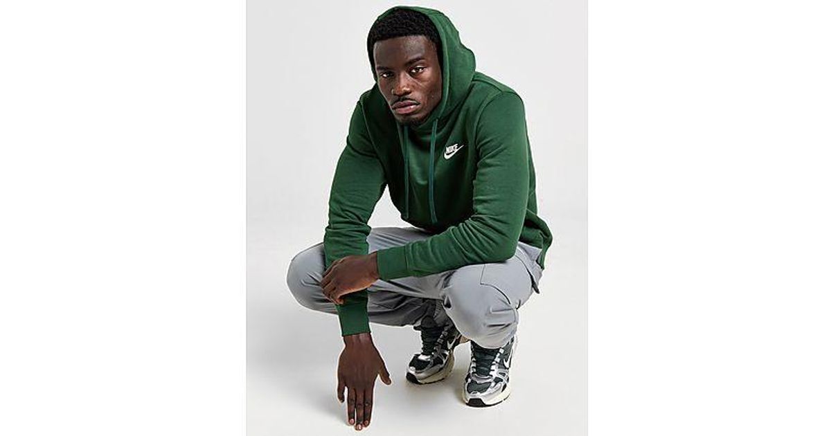 Nike foundation hoodie green sale