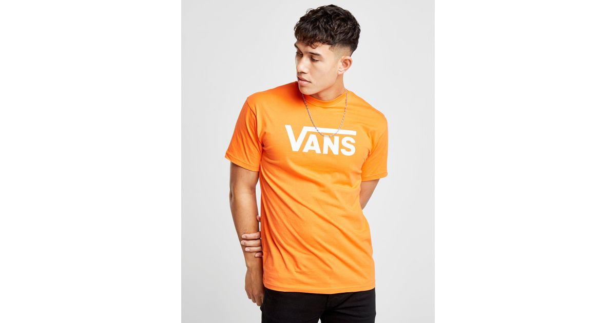 Vans Cotton Drop V Logo T-shirt in 