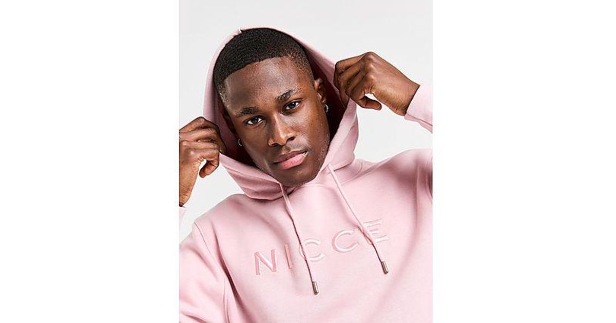 Nicce hoodie pink cheap