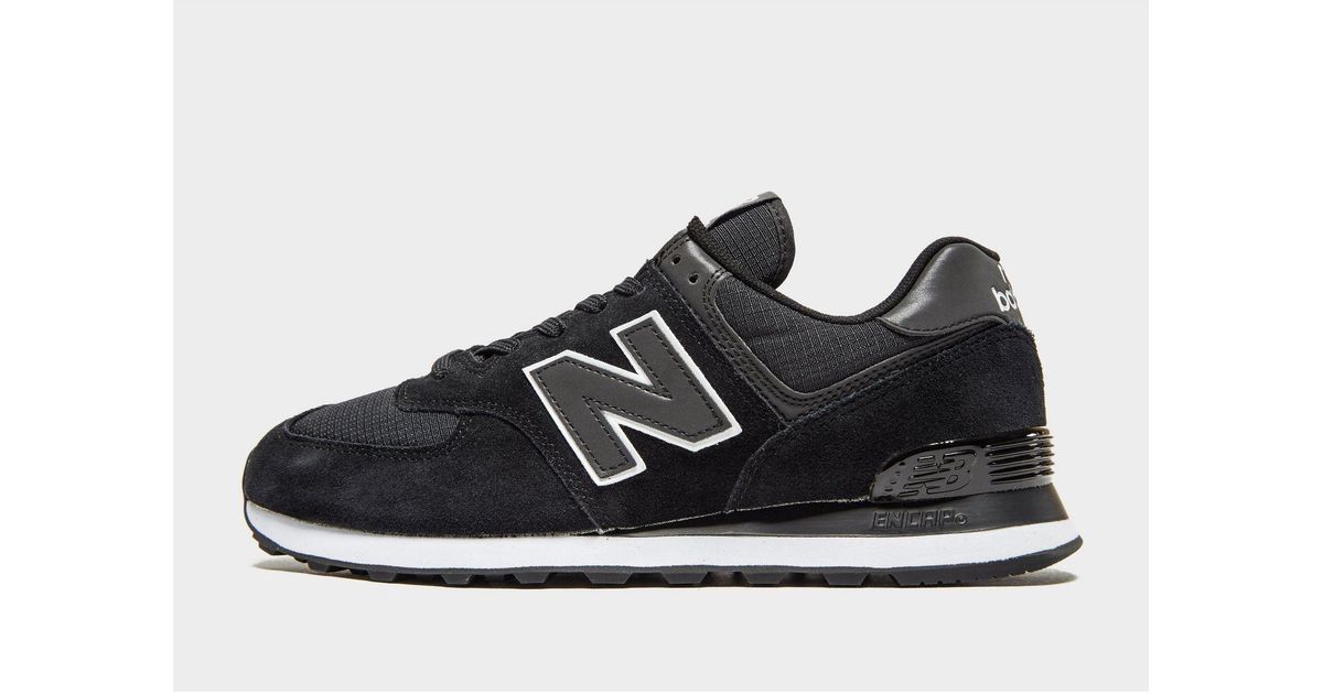 new balance 574 ripstop black