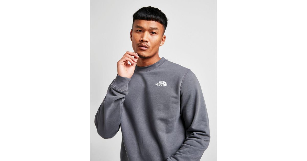 north face crew neck sweater