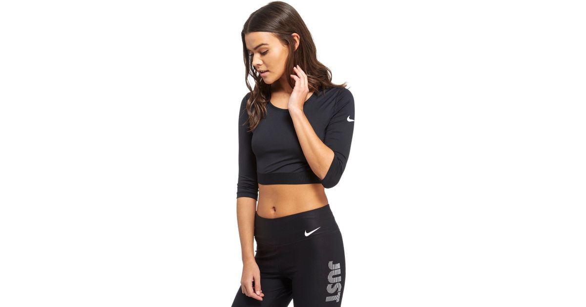 nike hypercool crop top