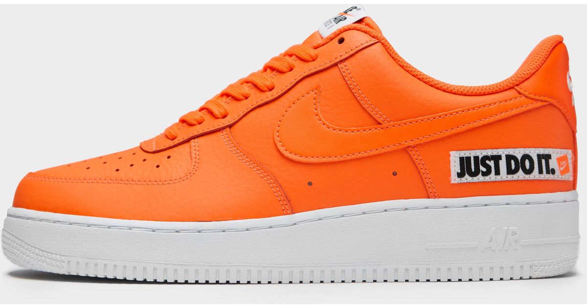 jdi air force 1 orange
