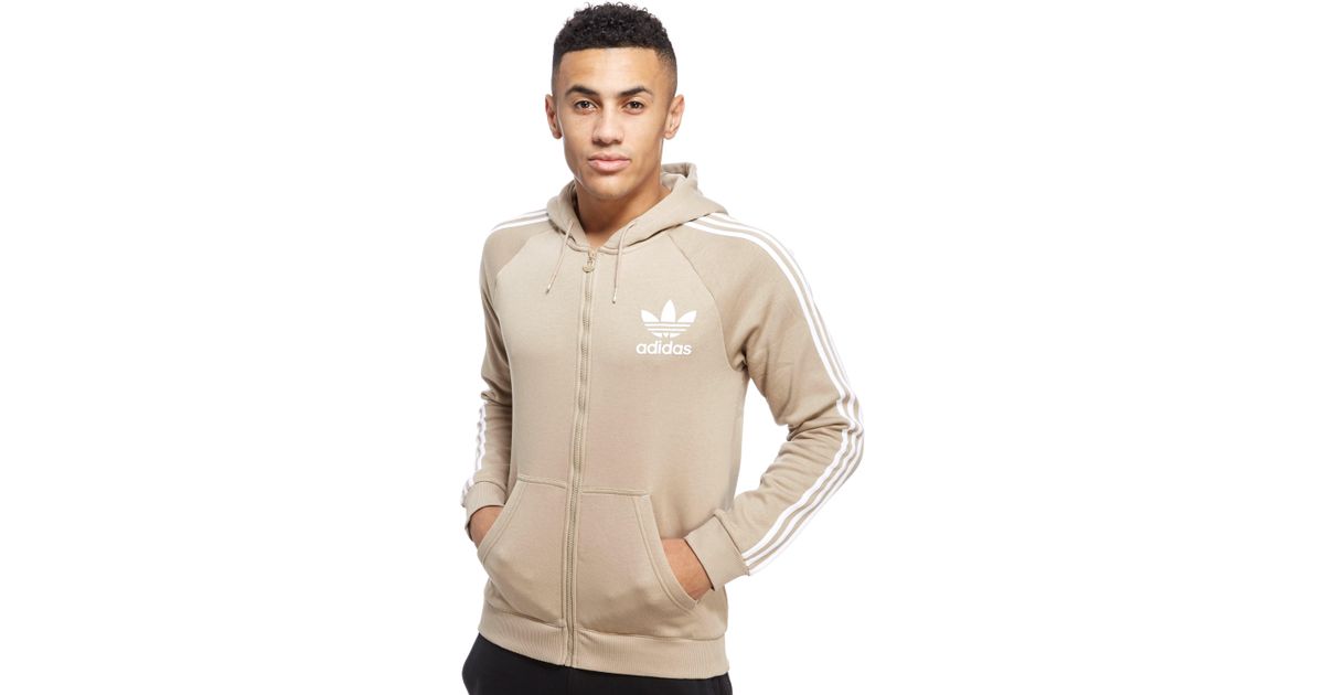adidas originals brown hoodie