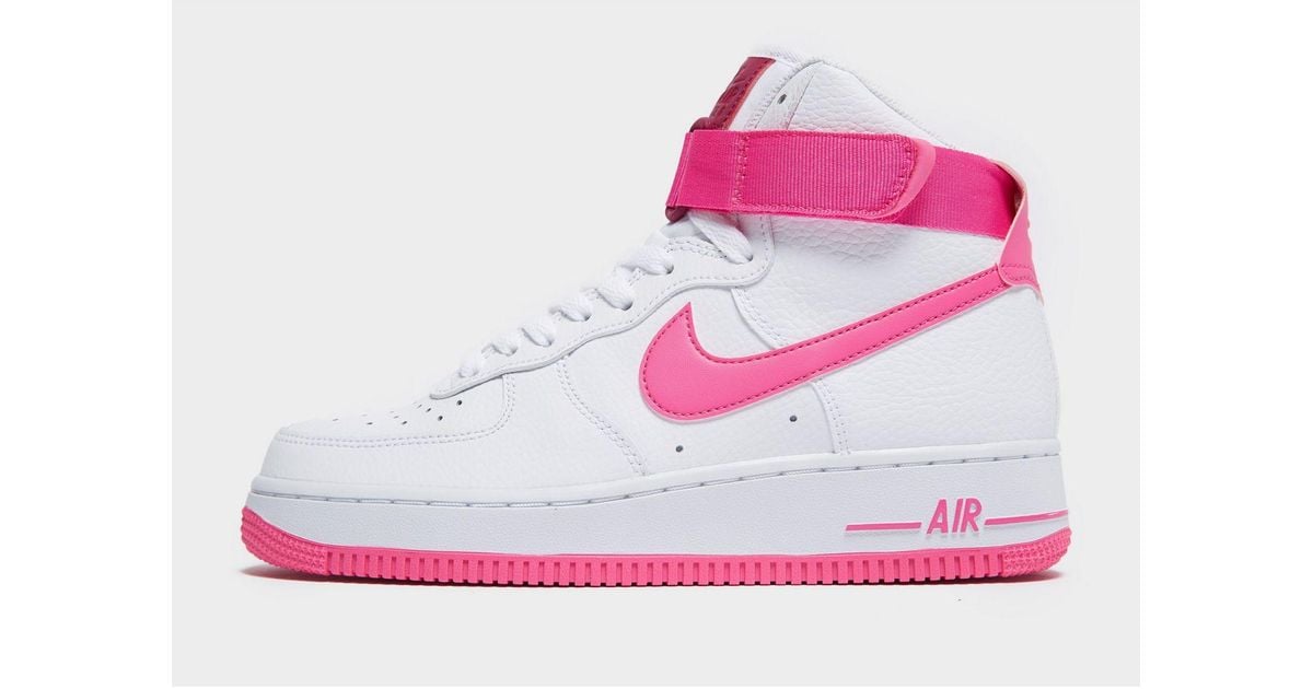 pink air force 1 high top