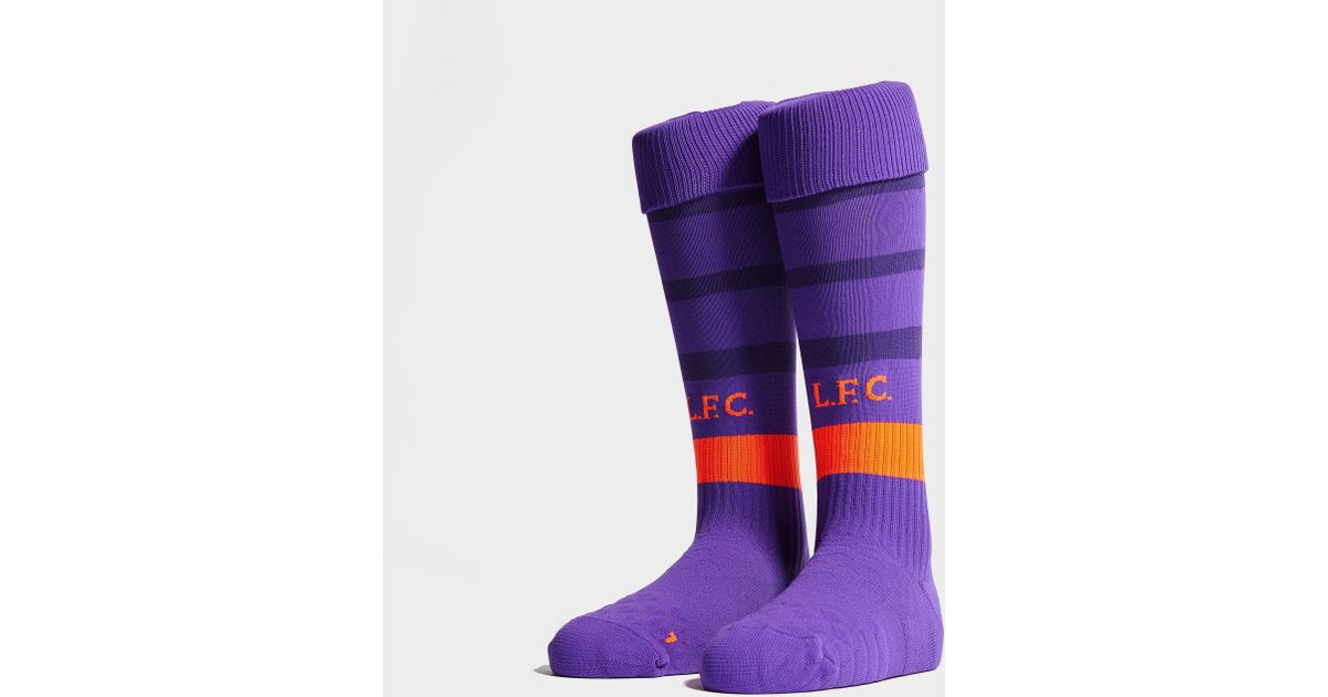 liverpool purple socks