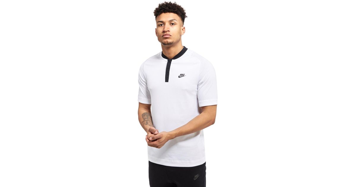 Nike Cotton Tech Poly Polo Shirt in 