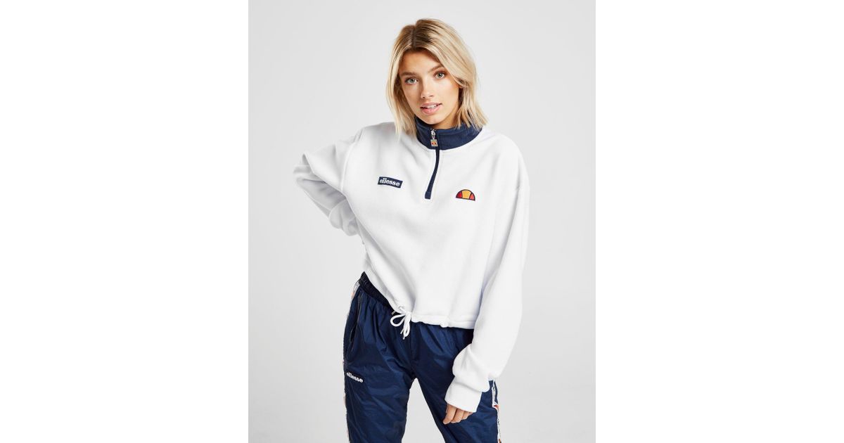 ellesse half zip sweatshirt