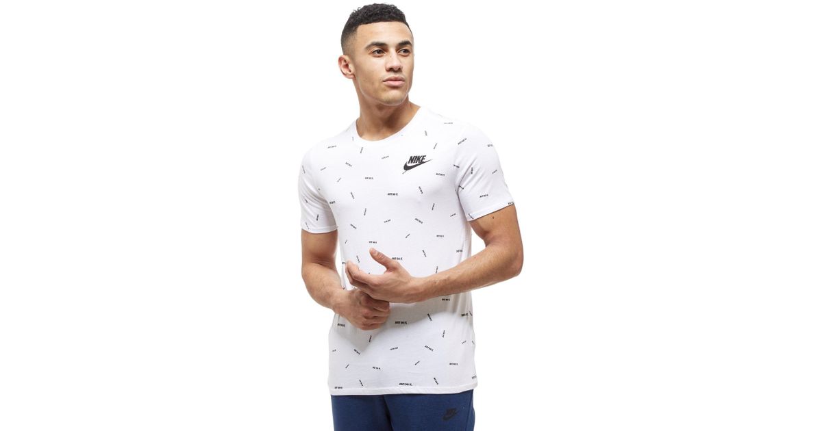 Nike Men's Sportswear Just Do It USA Graphic T-Shirt, (Obsidian/White, M) - Ebike Canada