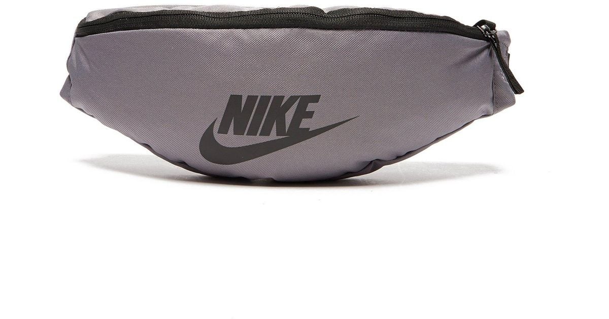 grey nike bum bag