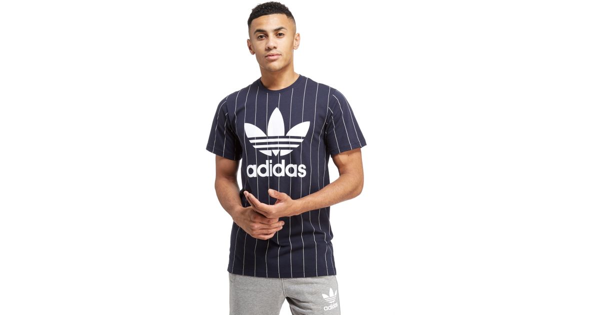adidas pinstripe t shirt