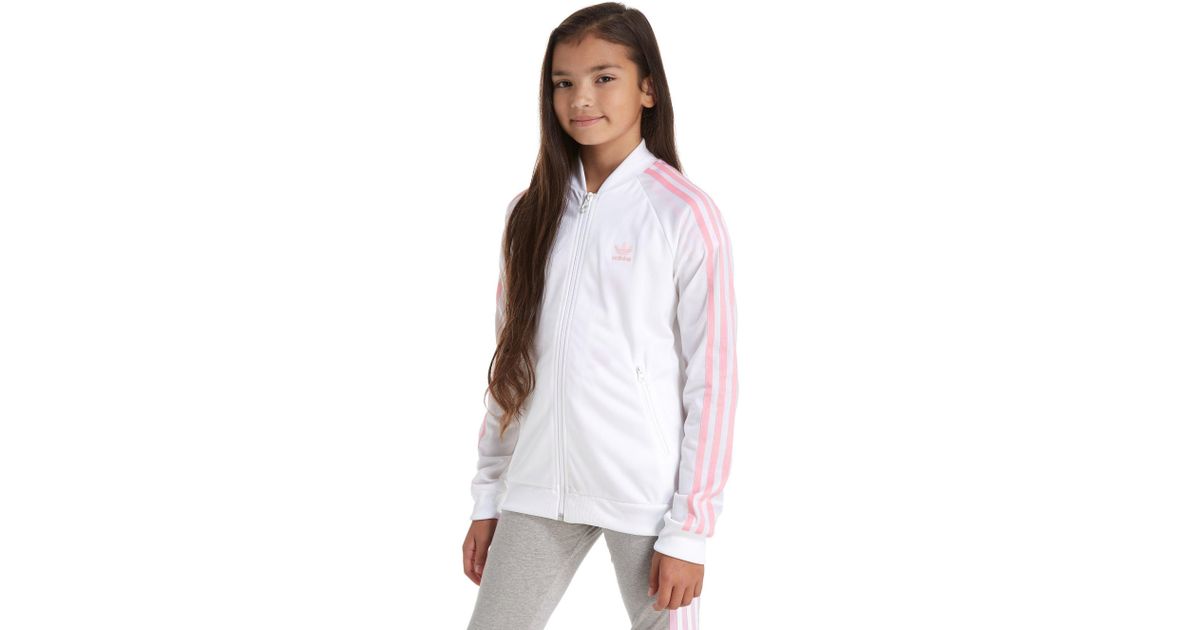 adidas originals superstar track top junior