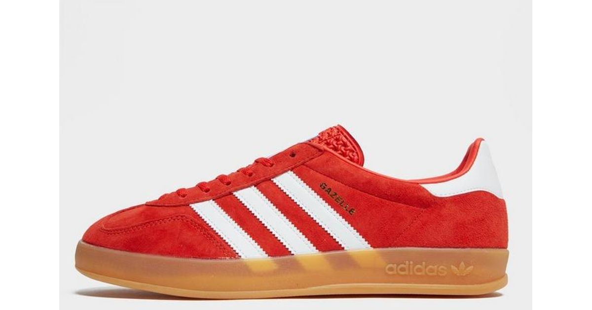 red and white gazelles