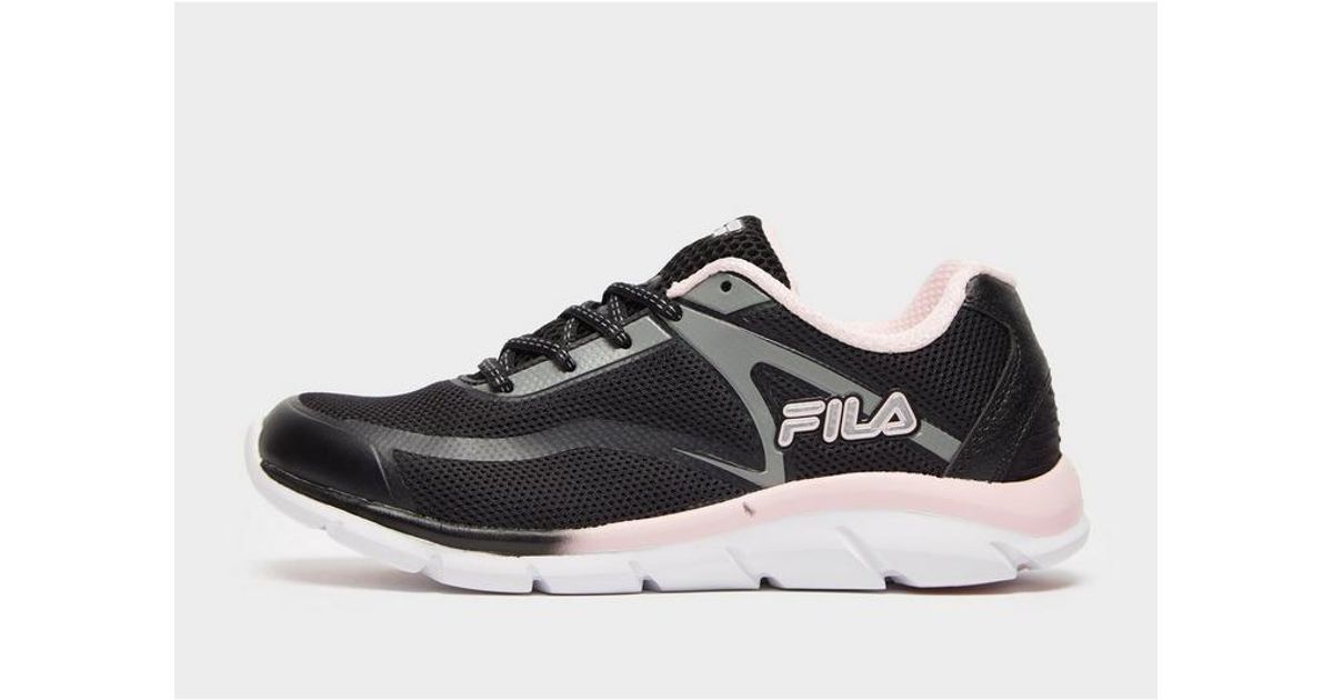 fila shoes black and pink