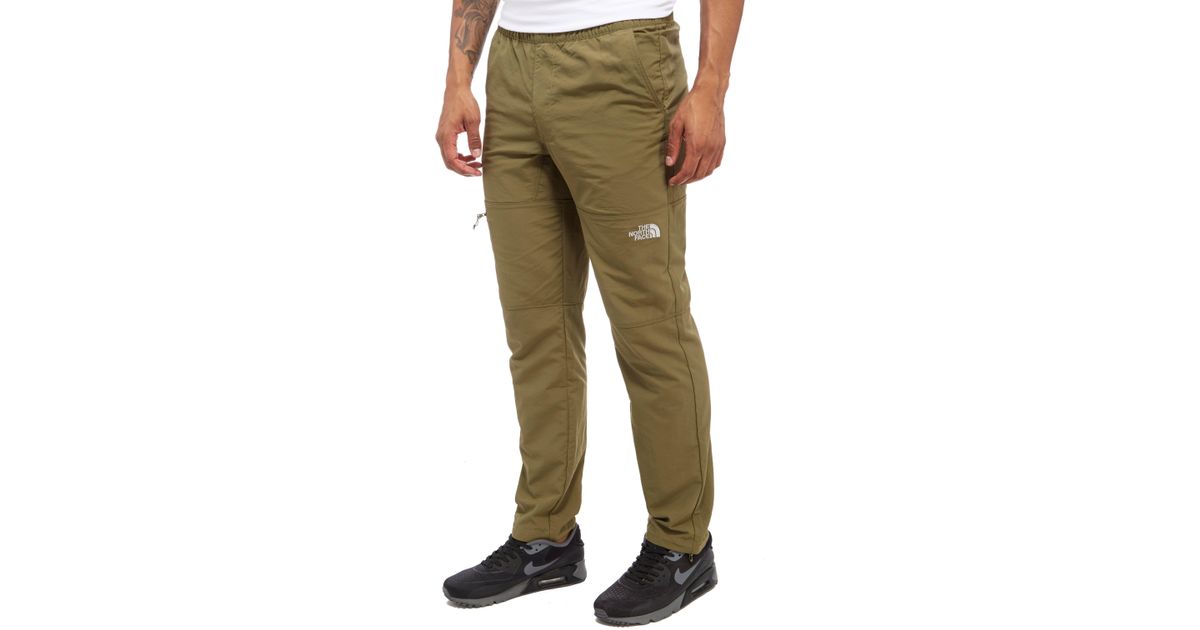 Z-pocket Trousers in Olive Green 