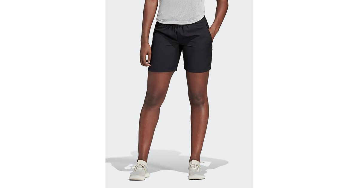 knee length shorts adidas