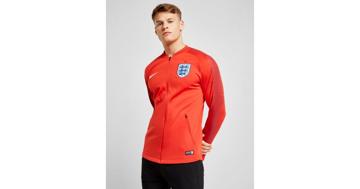england anthem jacket red